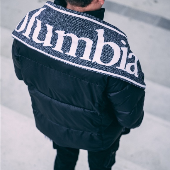 Columbia scarf, grey, one size - Picture 2 of 3